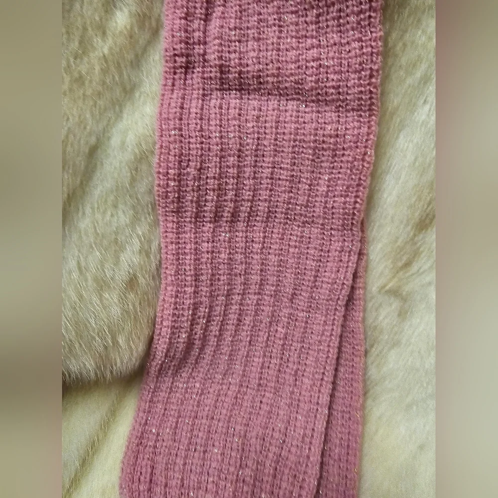 NEW STYLISH KNIT RIB THICK LONG LEGGINGS LEG WARMERS DANCE/ACTIVE WEAR  24